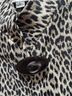 Caroline Rose Animal Print Black Pink Blazer Size L - photo 5