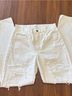 FRAME Denim 100% Cotton White Jeans Size 26 waist - photo 8
