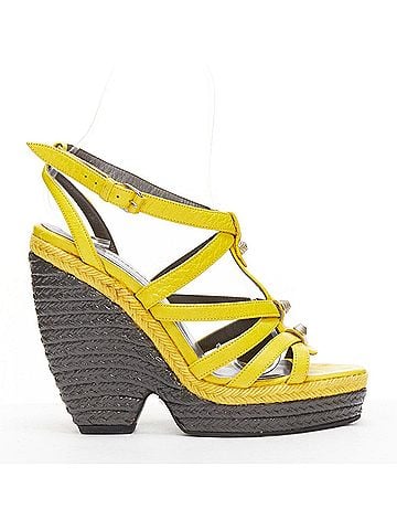 Balenciaga Balenciaga Arena Espadrille Wedges (view 1)