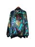 Venezia 100% Polyester 100% Nylon 100% Acrylic Print Multi Color Black Jacket Size 26 - photo 2