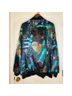 Venezia 100% Polyester 100% Nylon 100% Acrylic Print Multi Color Black Jacket Size 26 - photo 12