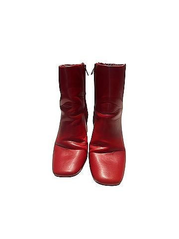 Sugar chunky red heel Boots (view 1)