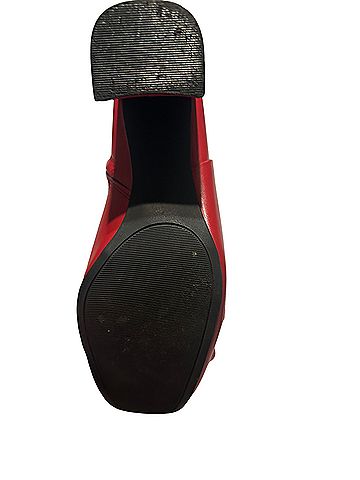 Sugar chunky red heel Boots (view 2)