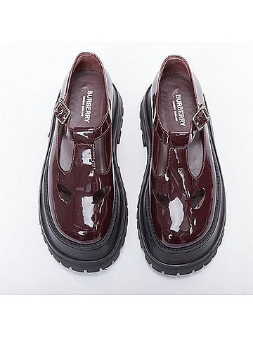 Burberry Burberry Patent Maryjane Platform Shoes (view 2)