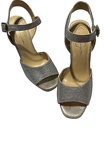 Jessica Simpson rhineston Heels (view 1)