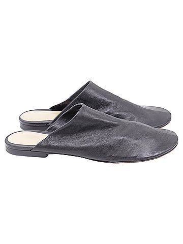 Bottega Veneta Bottega Veneta Dot Sock Mules in Black Leather (view 1)
