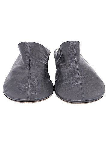Bottega Veneta Bottega Veneta Dot Sock Mules in Black Leather (view 2)