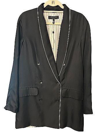 Rag & Bone Gabrielle Silk Blazer (view 1)
