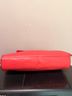 Coach 100% Leather Solid Red Pink Leather Clutch One size - photo 3