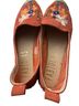 Fabiolas Floral Orange Flats Size EU 38 - photo 2