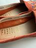 Fabiolas Floral Orange Flats Size EU 38 - photo 3