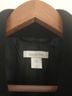 Garnet Hill Black Wool Coat Size 12 - photo 3