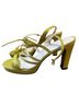 Nine West Yellow Heels Size 7 1/2 - photo 2