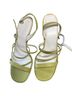 Nine West Yellow Heels Size 7 1/2 - photo 1