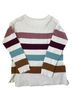 Maurices 100% Polyester Stripes Multi Color Pullover Sweater Size S - photo 2
