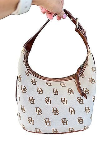 Dooney & Bourke Leather Hobo (view 2)