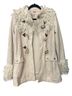 Free People 100% Wool Ivory Coat Size XS - photo 4