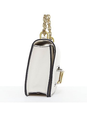 Christian Dior Dior J'Adior White Leather Flap Bag (view 2)