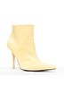Céline 100% Leather Brown Celine Leather Pointed Ankle Boots Size EU 38 - photo 2