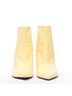 Céline 100% Leather Brown Celine Leather Pointed Ankle Boots Size EU 38 - photo 3