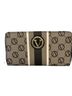 Vera 100% Polyvinyl Chloride 100% Polyester Print Black Leather Wallet One size - photo 1