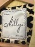 Milly 100% Cotton 100% Silk 100% Acetate Yellow Coat Size 10 - photo 3