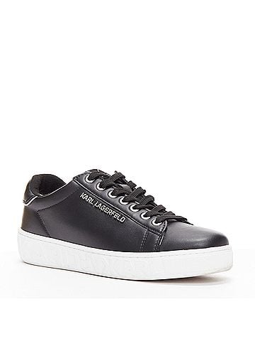Karl Lagerfeld Karl Lagerfeld Leather Chunky Sneakers (view 2)