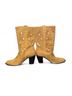 Seychelles 100% Leather Floral Brown Boots Size 8 1/2 - photo 7