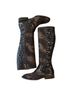 Donald J Pliner 100% Leather Animal Print Brown Boots Size 9 1/2 - photo 2