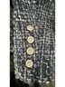 Nanette Lepore 89% Polyester 5% Acrylic 3% Nylon 3% Rayon 100% Cotton 2% Spandex Tweed Multi Color Jacket Size M - photo 5