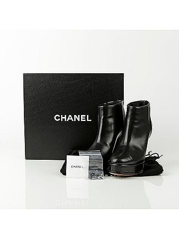 Chanel Ankle Boots Heels Size (view 1)