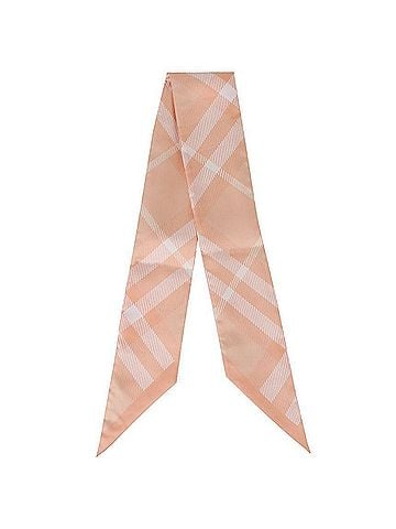 Burberry Skinny Check Silk Scarf (view 1)
