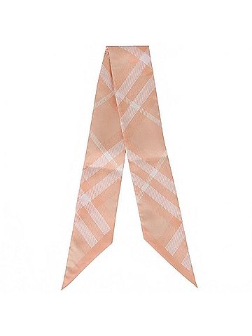Burberry Skinny Check Silk Scarf (view 2)