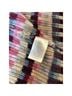 Talbots 100% Cotton Stripes Pink Burgundy Blue White Brown Tan Cardigan Size S - photo 4