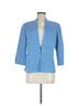 St. John Tweed Blue White Jacket Size 8 - photo 1
