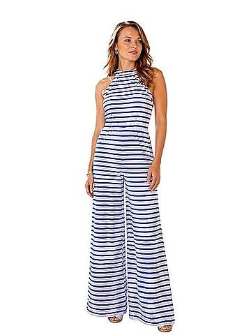 Jude Connally Nautical Stripe Jumpsuit (view 1)