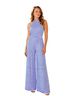 Jude Connally Stripes Blue White Jumpsuit Size L - photo 1