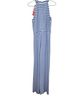 Jude Connally Stripes Blue White Jumpsuit Size L - photo 2
