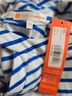 Jude Connally Stripes Blue White Jumpsuit Size L - photo 3
