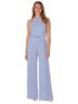 Jude Connally Stripes Blue White Jumpsuit Size L - photo 4