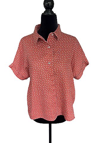 Rachel Zoe Short Sleeve Button-Down Shirt (view 1)