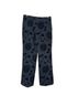 Willi Smith Floral Gray Black Dress Pants Size 6 - photo 2