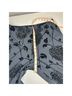 Willi Smith Floral Gray Black Dress Pants Size 6 - photo 6