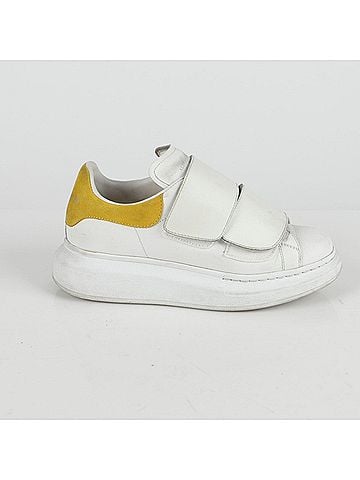 Alexander McQueen Size Oversole Velcro Sneakers (view 2)