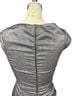 Narciso Rodriguez Silver Cocktail Dress Size 4 - photo 2