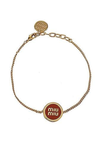 Miu Miu Enamel Metal Bracelet (view 1)