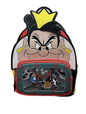 Loungefly Alice in Wonderland Queen of Hearts Cosplay Backpack Backpack (view 1)