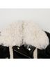 Burberry 100% Leather Black Shearling Rider Jacket Size Size 4 - photo 3