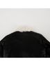 Burberry 100% Leather Black Shearling Rider Jacket Size Size 4 - photo 9
