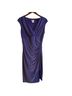 Kate Hill 95% Polyester 5% Spandex 100% Other Blue Casual Dress Size 12 - photo 1